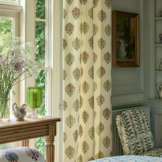 Gobi Performance Garden Green Fabric