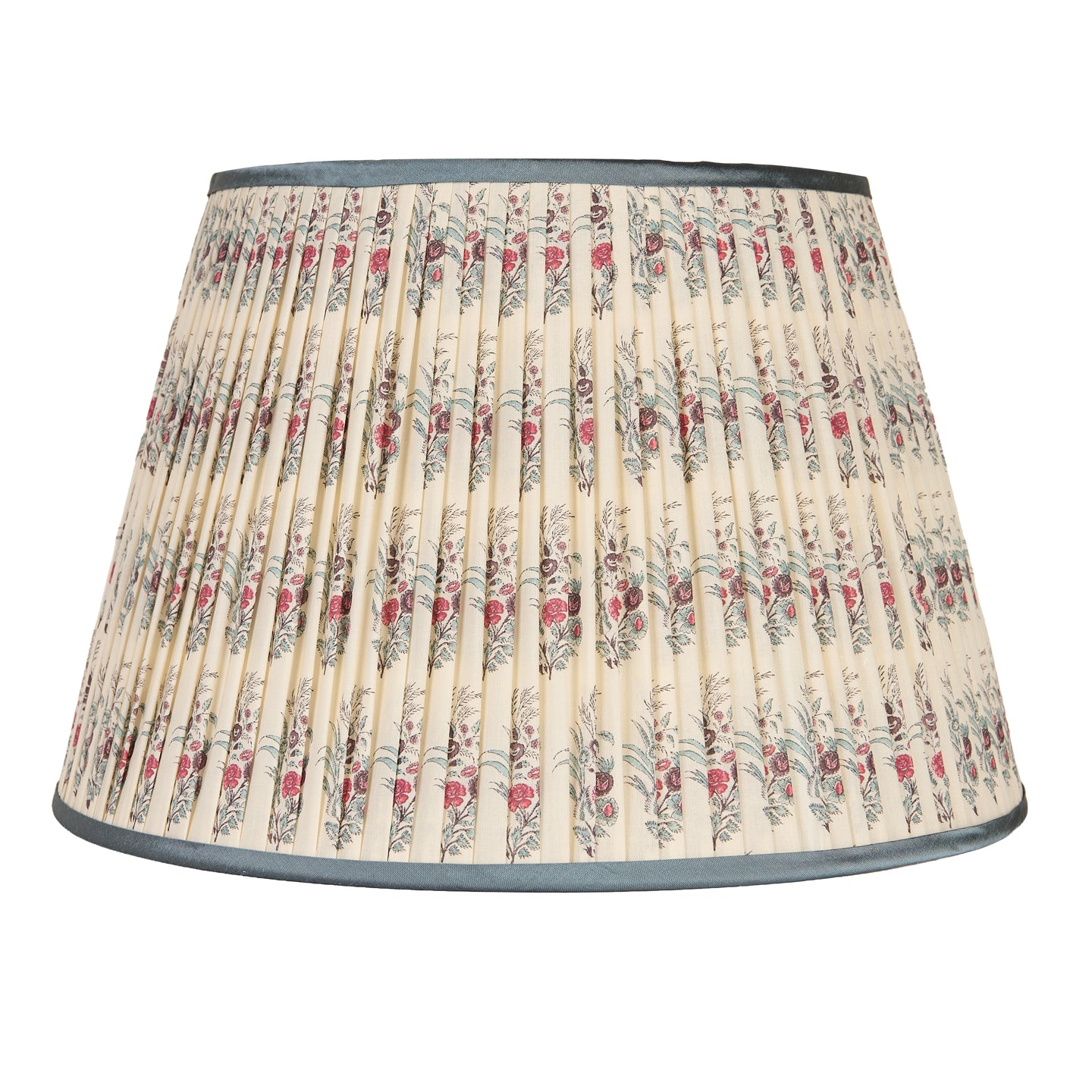 Little Daphne Rose/Duck Egg Pleated Lampshade