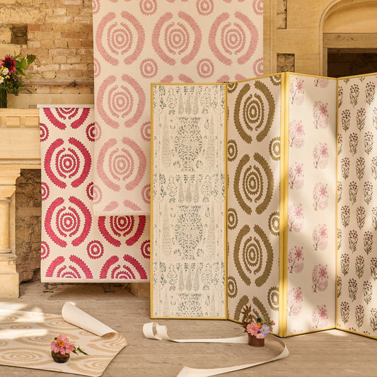 Haveli Moss Wide-Width Wallpaper