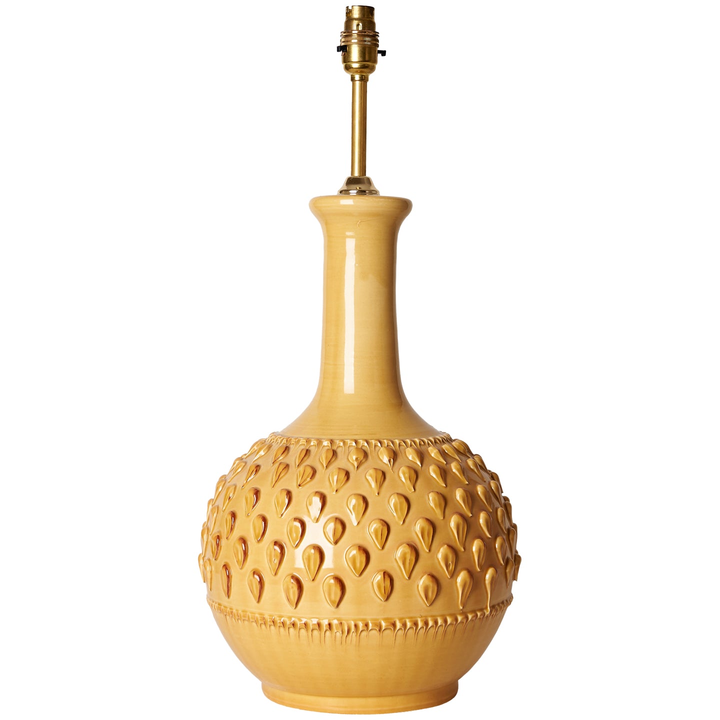 Amara Mustard Lamp Base