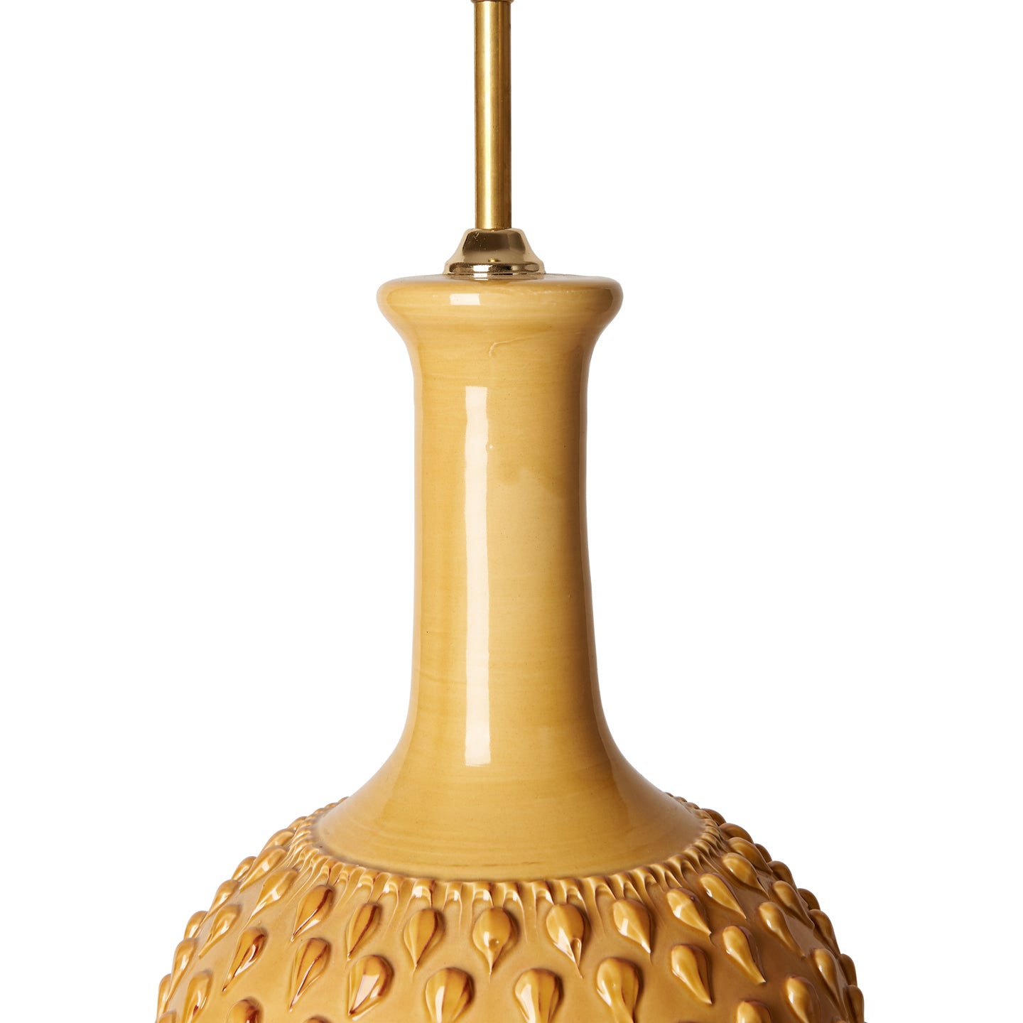 Amara Mustard Lamp Base