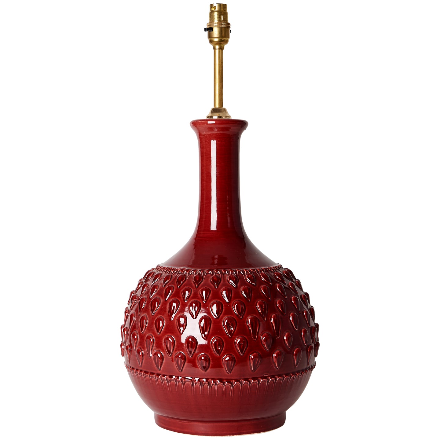 Amara Red Lamp Base