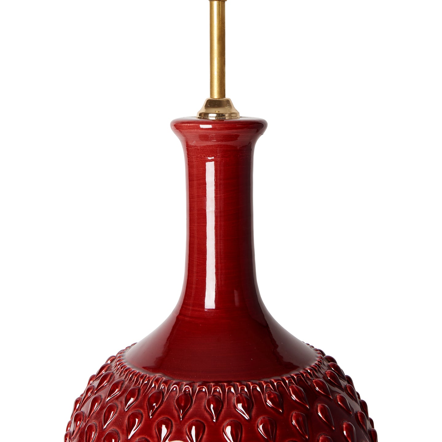 Amara Red Lamp Base