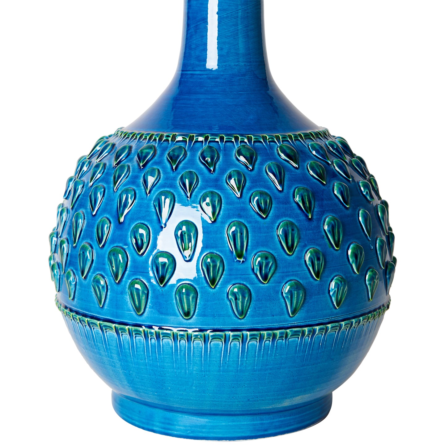 Amara Blue Lamp Base