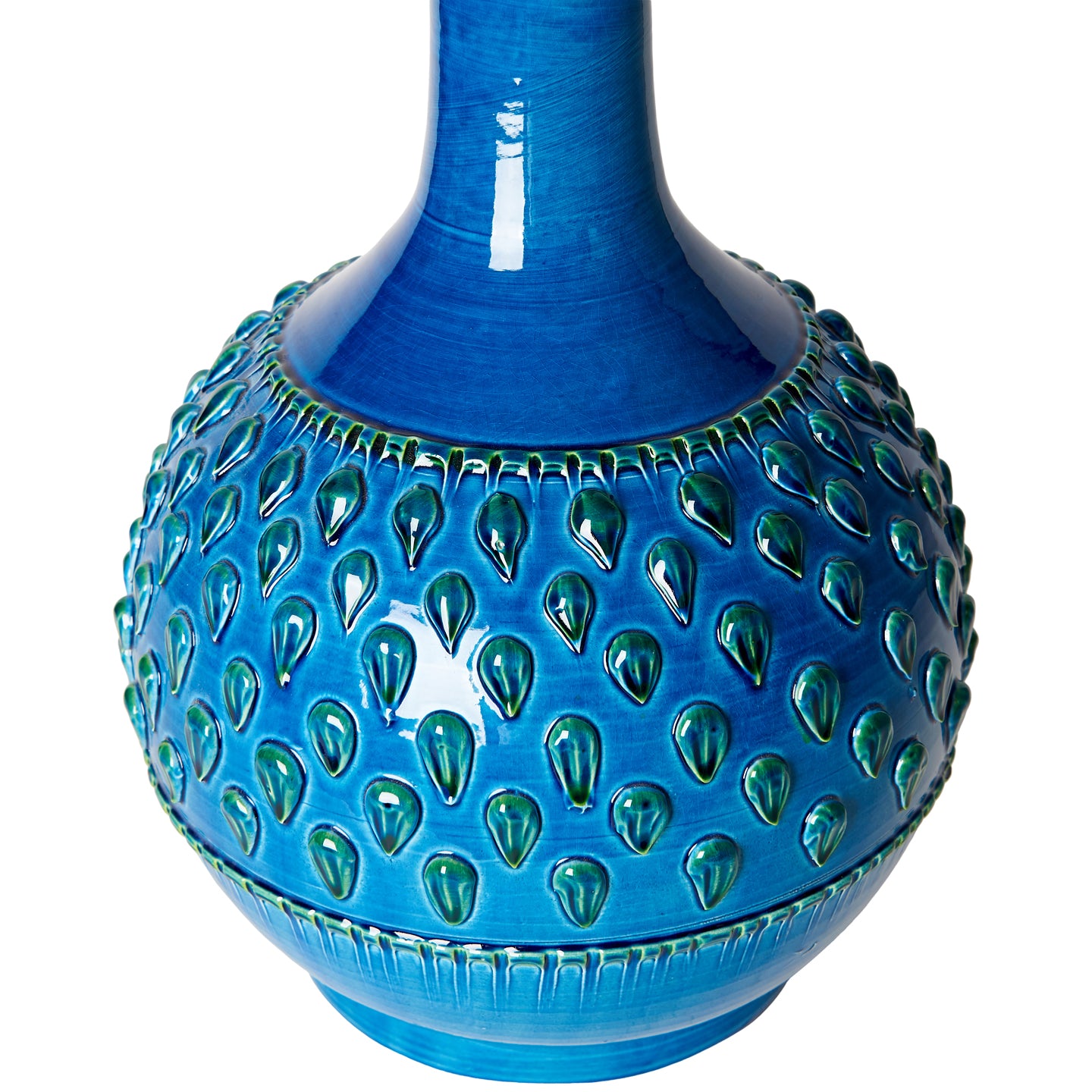 Amara Blue Lamp Base