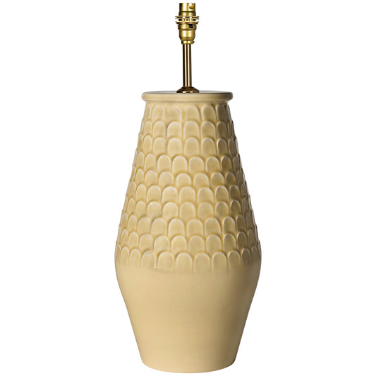 Blonde Comporta Ceramic Lamp Base