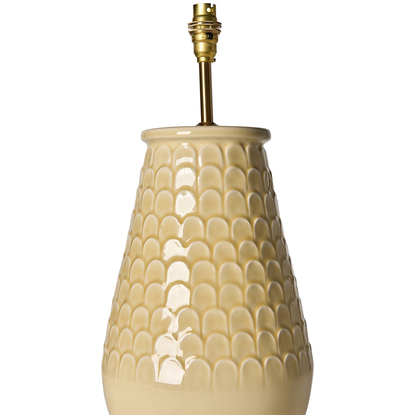 Blonde Comporta Ceramic Lamp Base