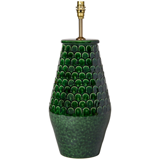 Green Comporta Ceramic Lamp Base