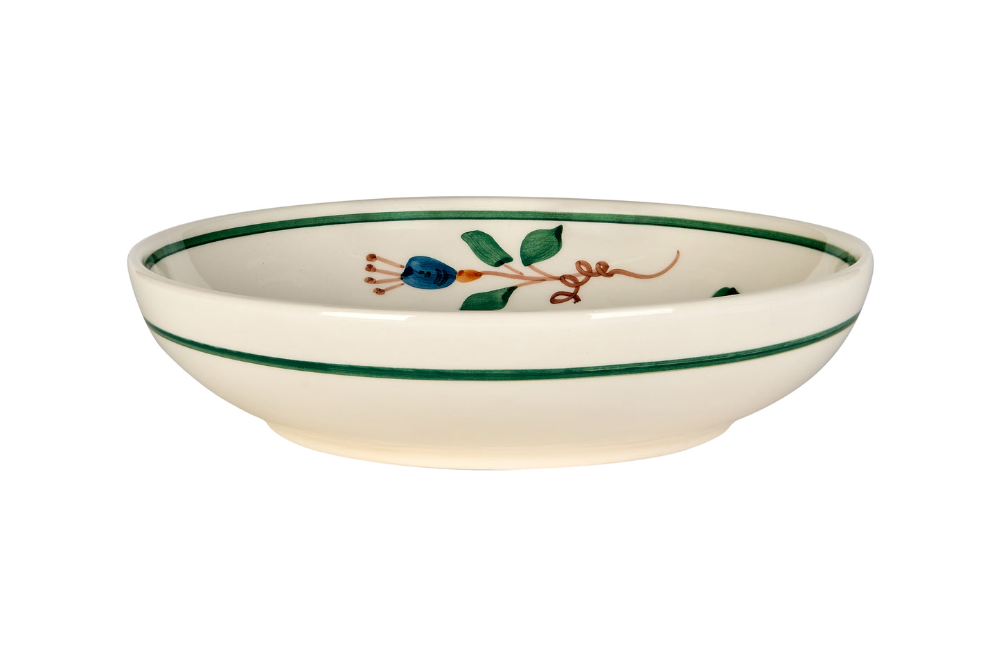 Floresta Ceramic Shallow Bowl