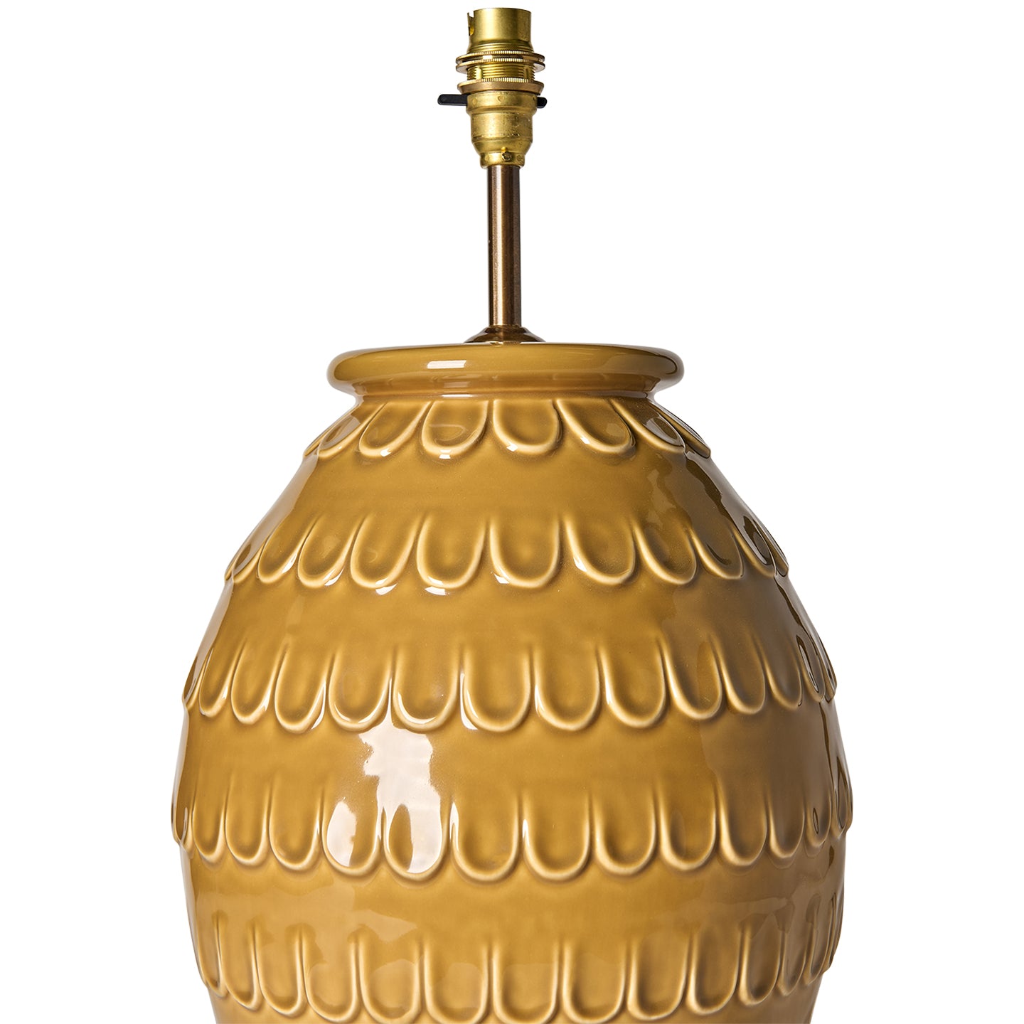 Mustard Tamera Ceramic Lamp Base