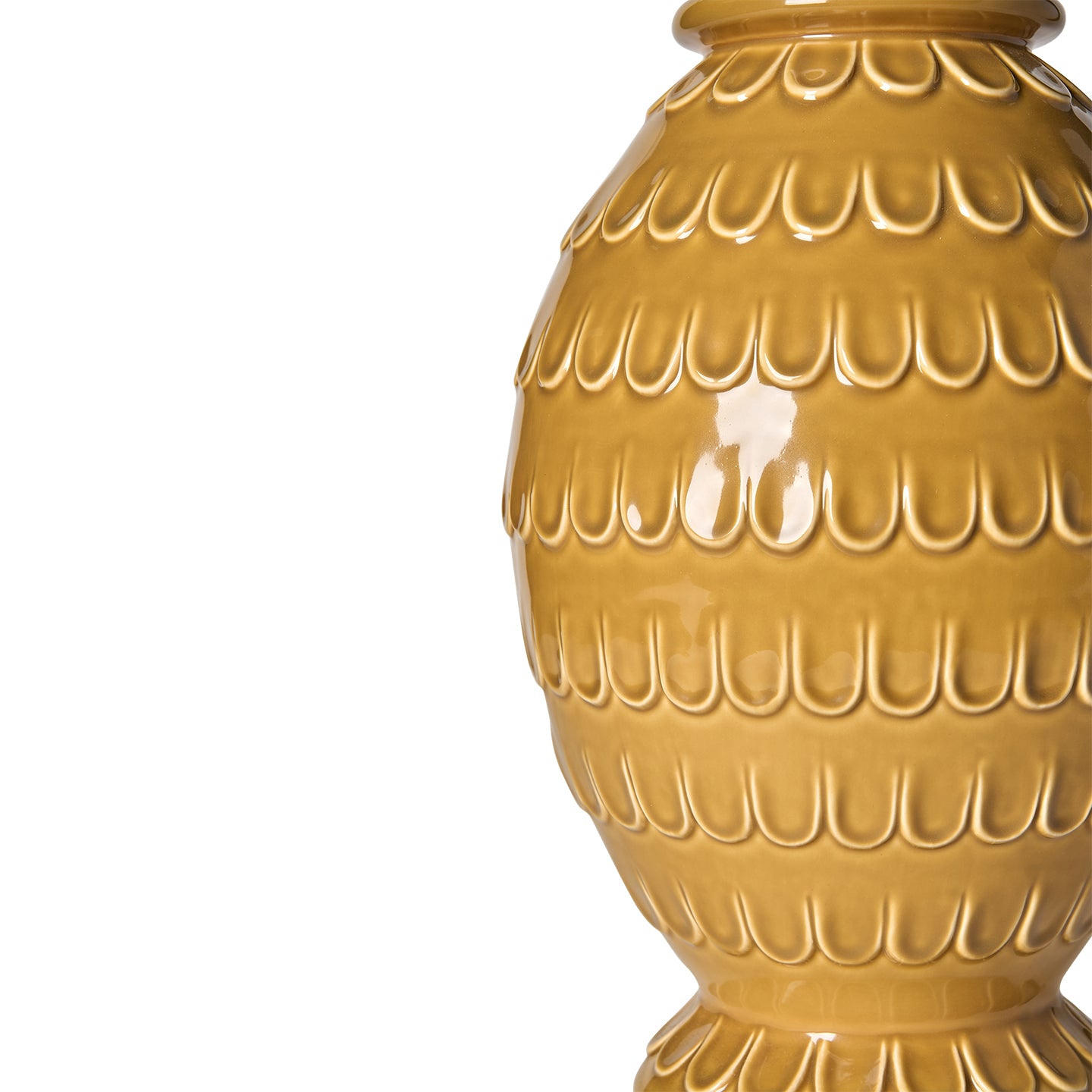 Mustard Tamera Ceramic Lamp Base