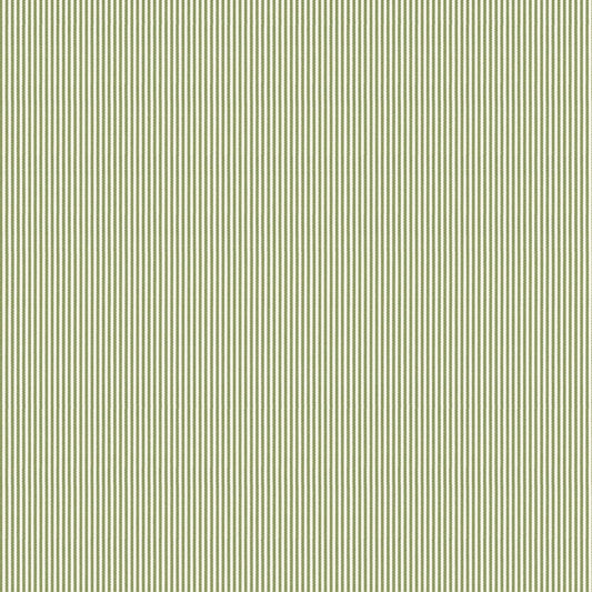 Petra Stripe Performance Garden Green Fabric