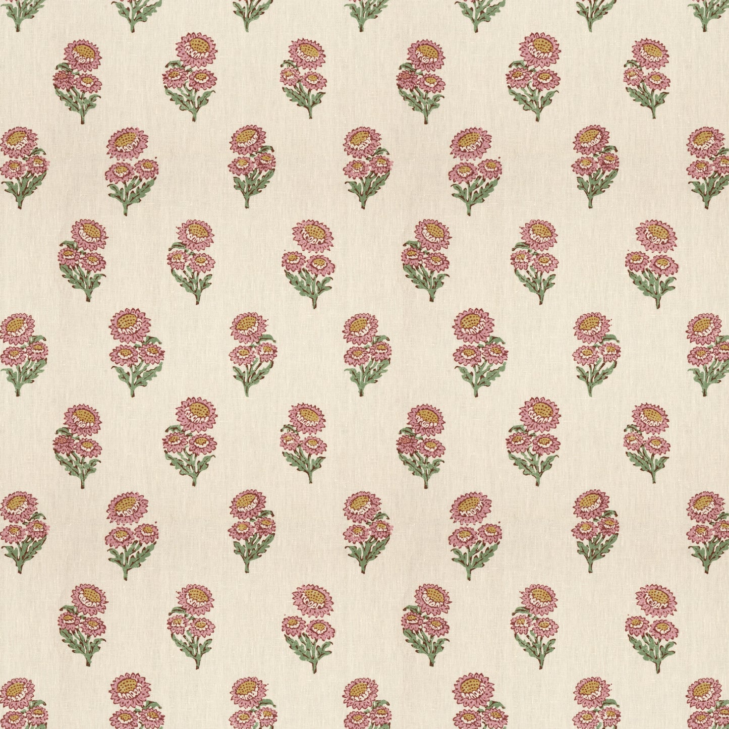 Posy Flower Original Wide-Width Wallpaper