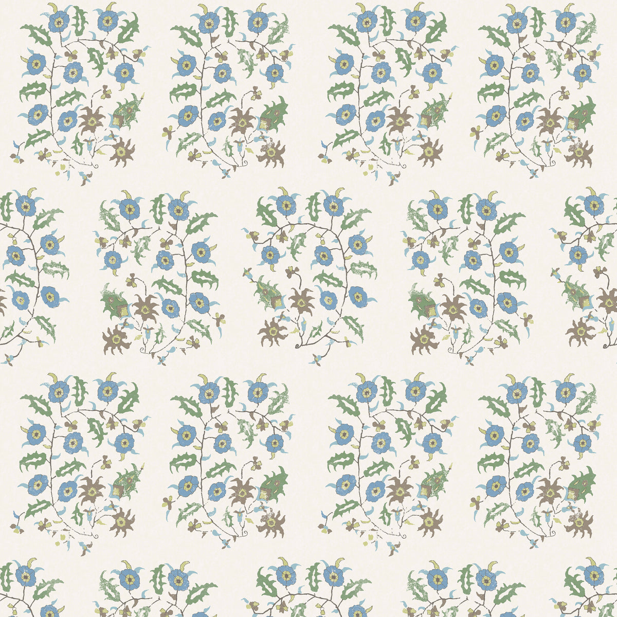 Samode Lapis Blue Wide-Width Wallpaper