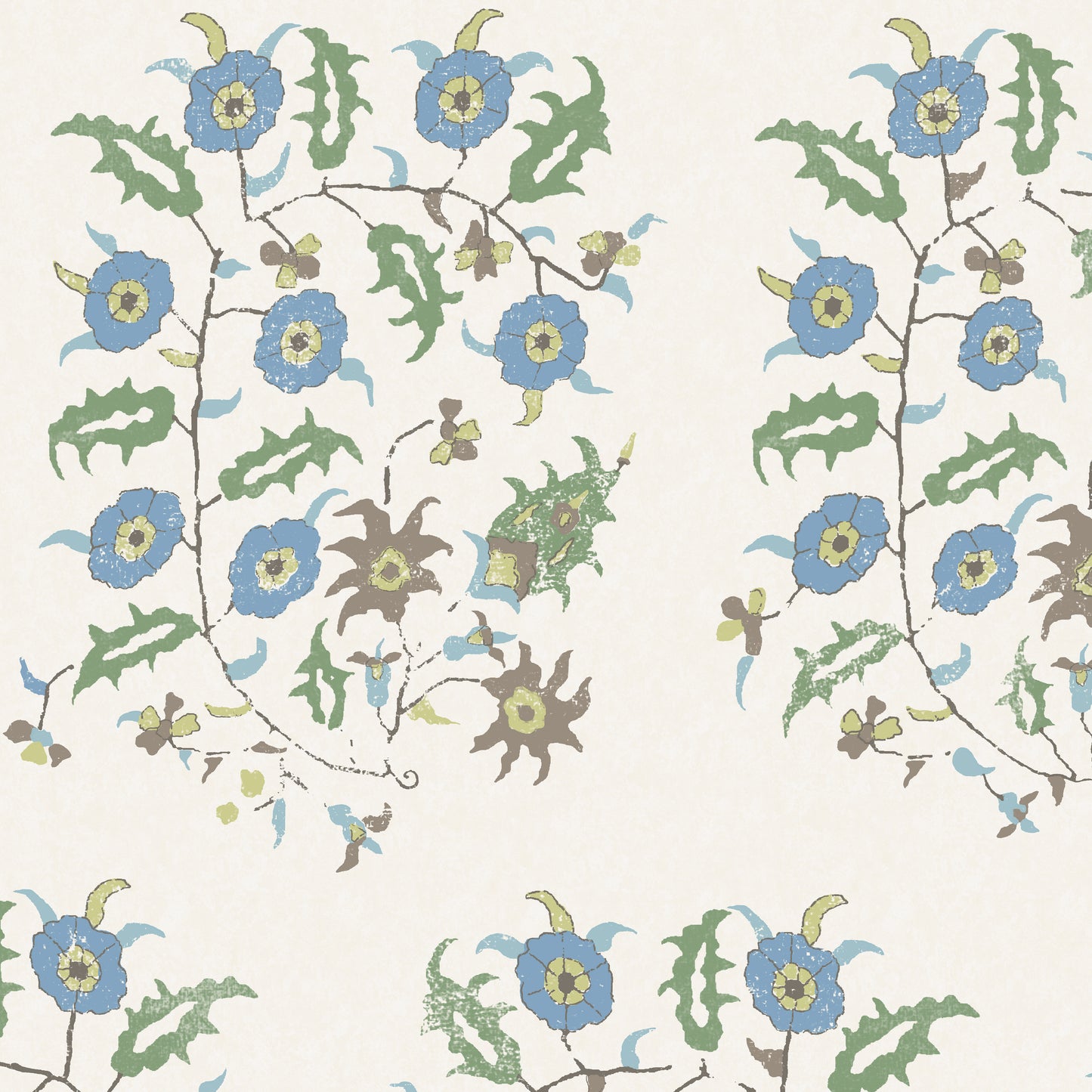 Samode Lapis Blue Wide-Width Wallpaper