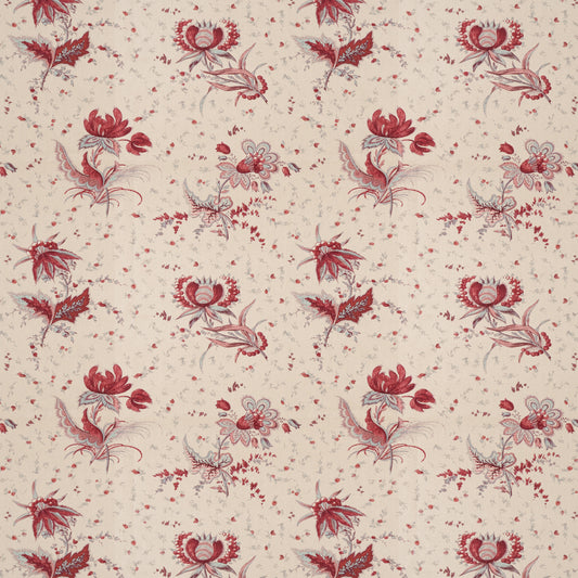 Thistle Flower Pink/Blue Fabric