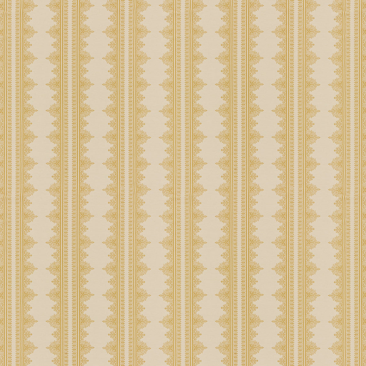 Alhambra Stripe Yellow Sample – full width front
