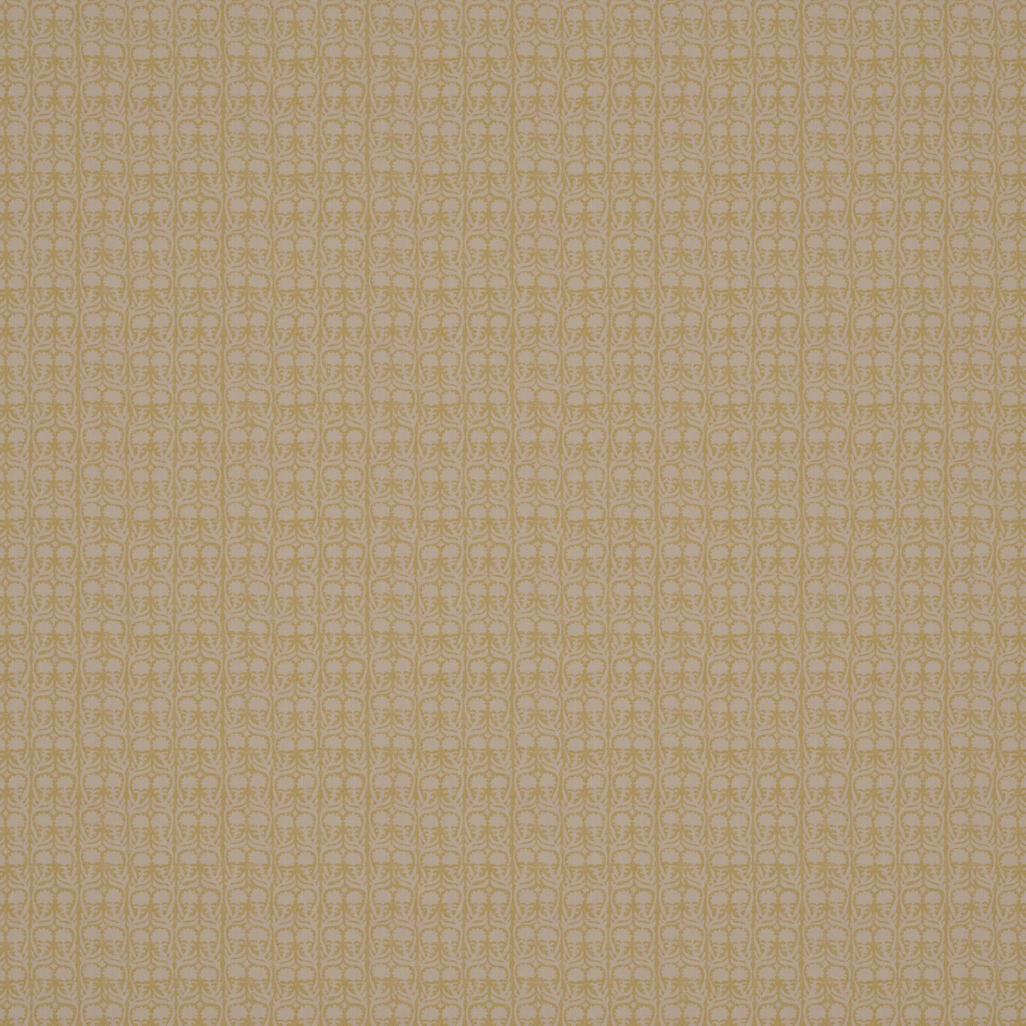 Ashok Yellow on Natural Fabric