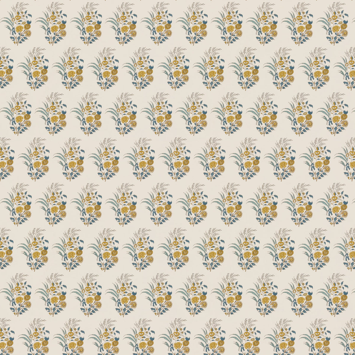 Daphne Saffron/Blue Sample – full width front