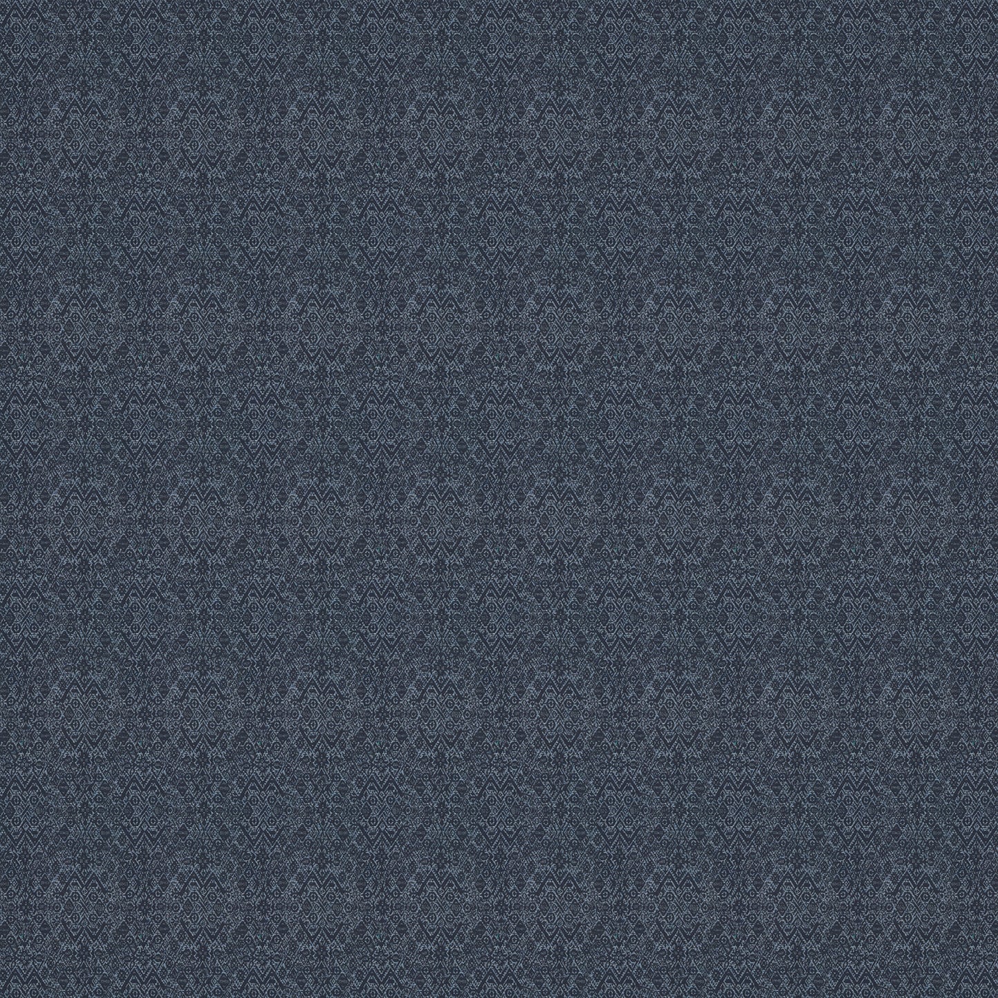 Diamond Ethnic Dark Blue Fabric