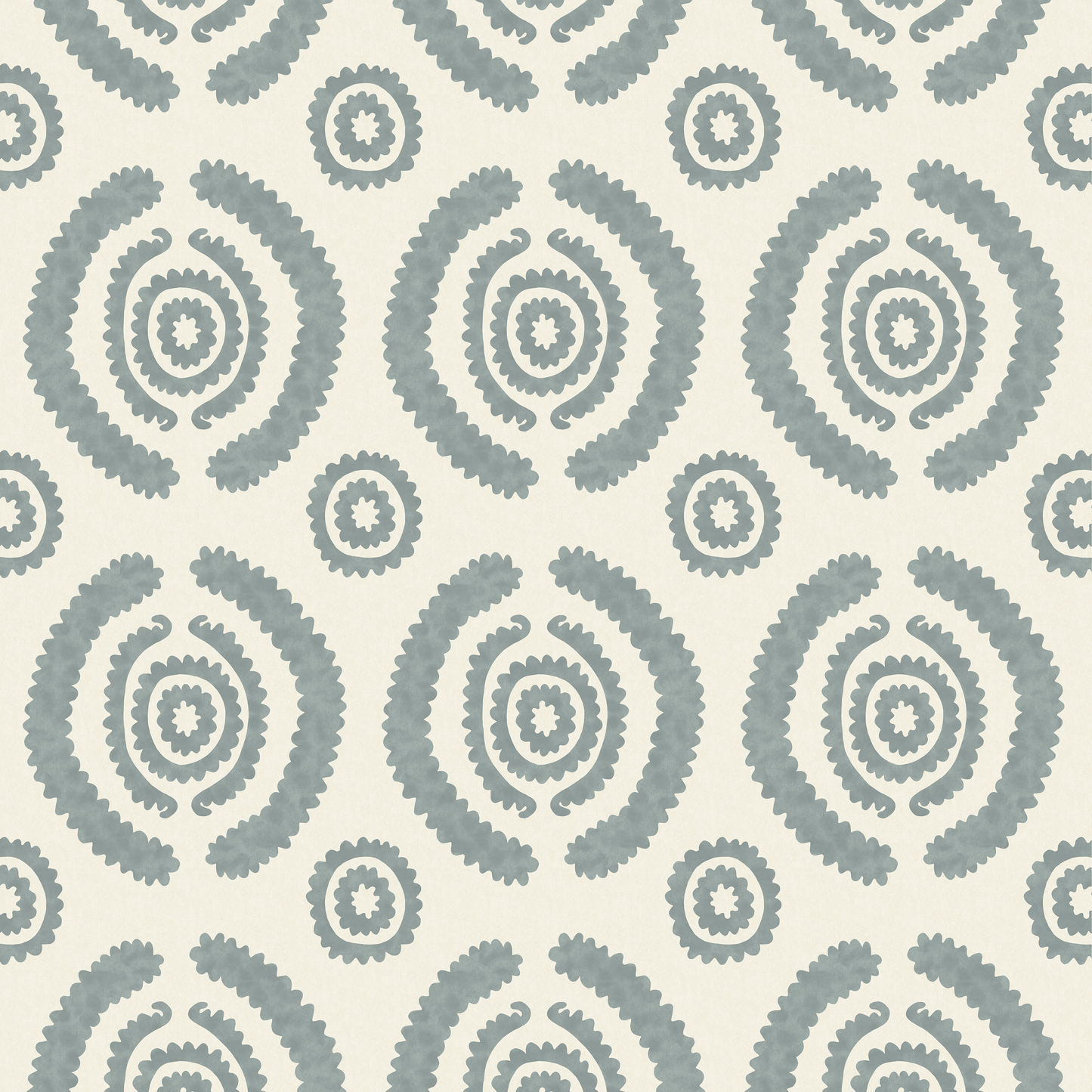 Haveli Blue Wide-Width Wallpaper