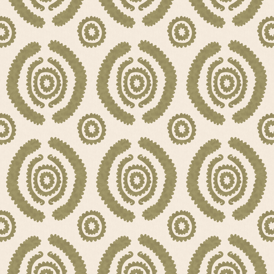 Haveli Moss Wide-Width Wallpaper