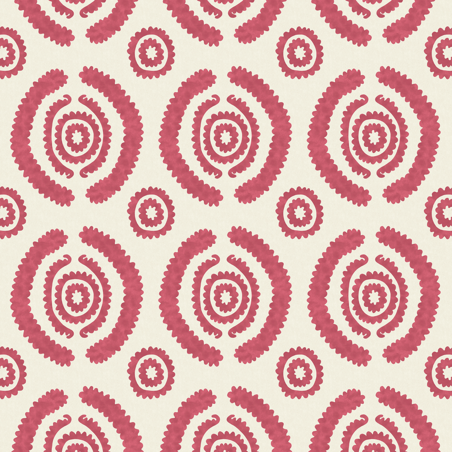 Haveli Red Wide-Width Wallpaper