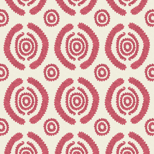 Haveli Red Wide-Width Wallpaper