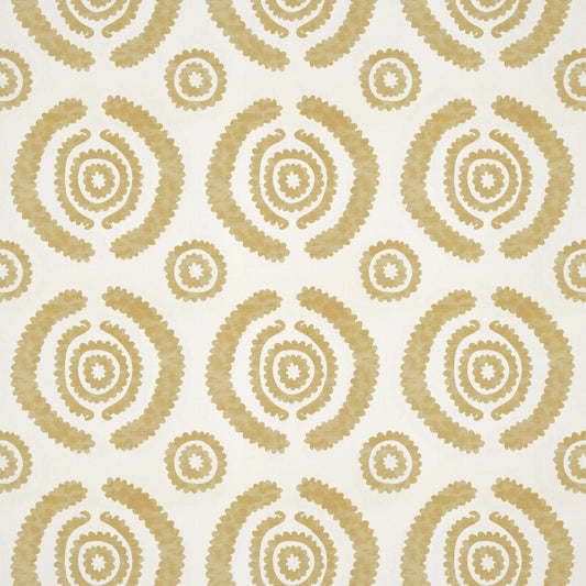 Haveli Yellow Fabric