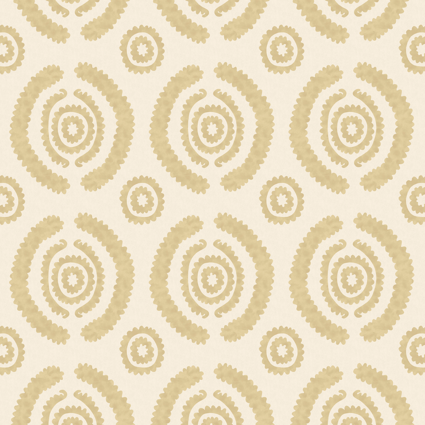Haveli Yellow Wide-Width Wallpaper