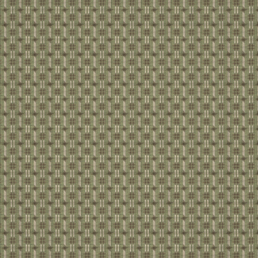Inca Check Green Fabric