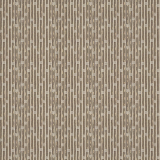Inca Vertical Stripe Natural Fabric