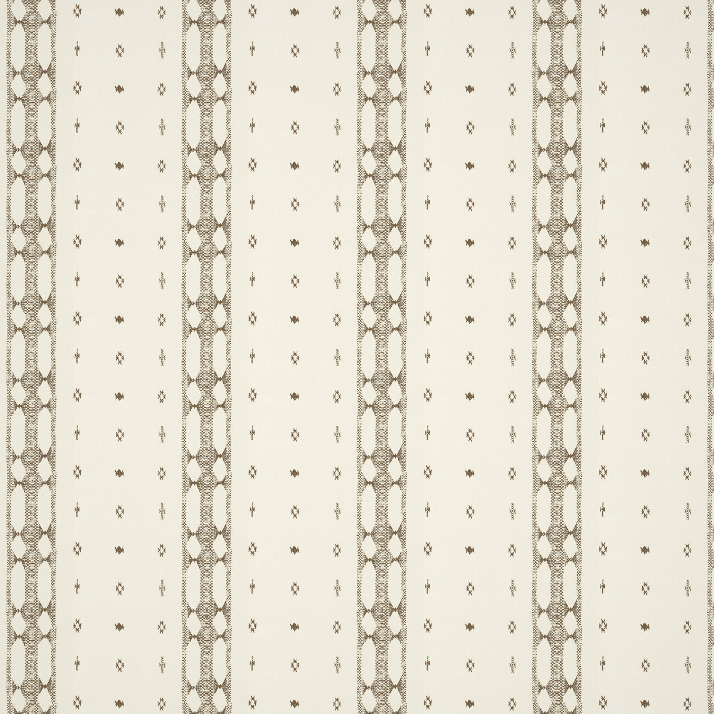 Indira Stripe Chocolate Fabric