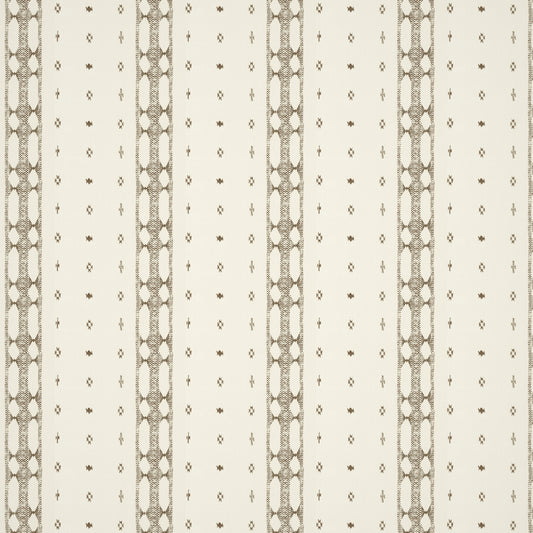 Indira Stripe Chocolate Fabric