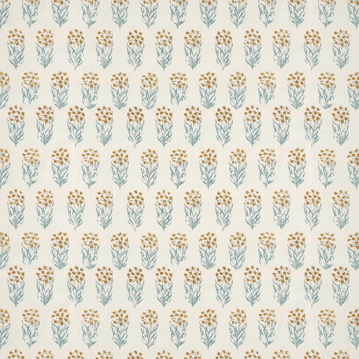 Kalindi Blue/Yellow Fabric