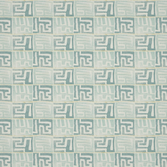 Kenil Blue/Turquoise Fabric