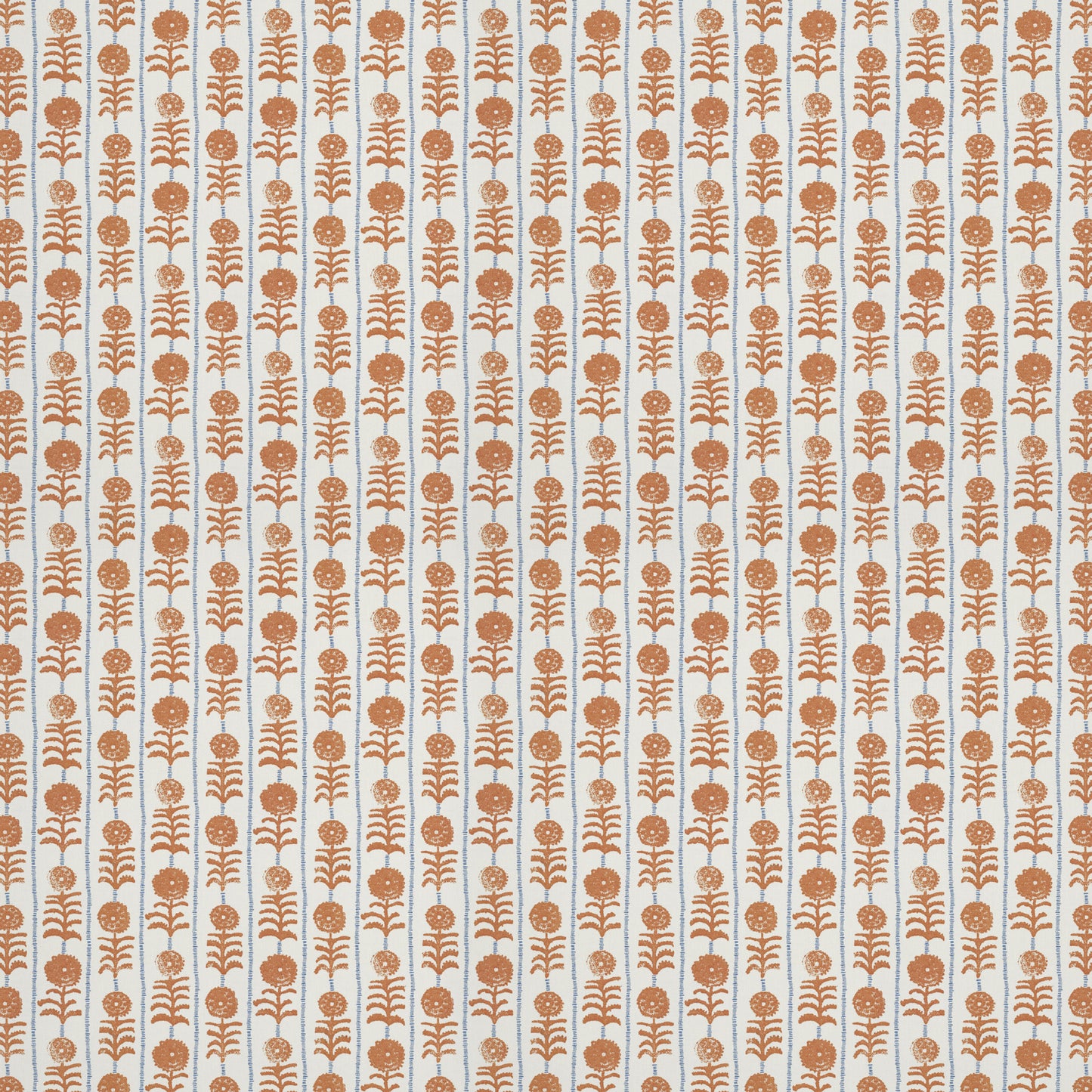 Killi Stripe Orange Fabric