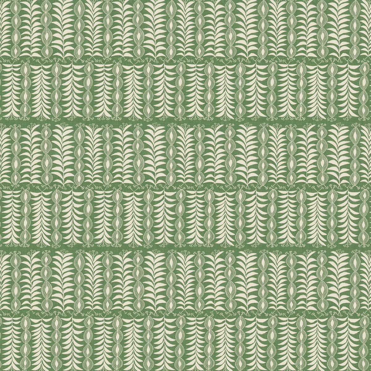 Little Zanzibar Performance Green Fabric Sample — full width