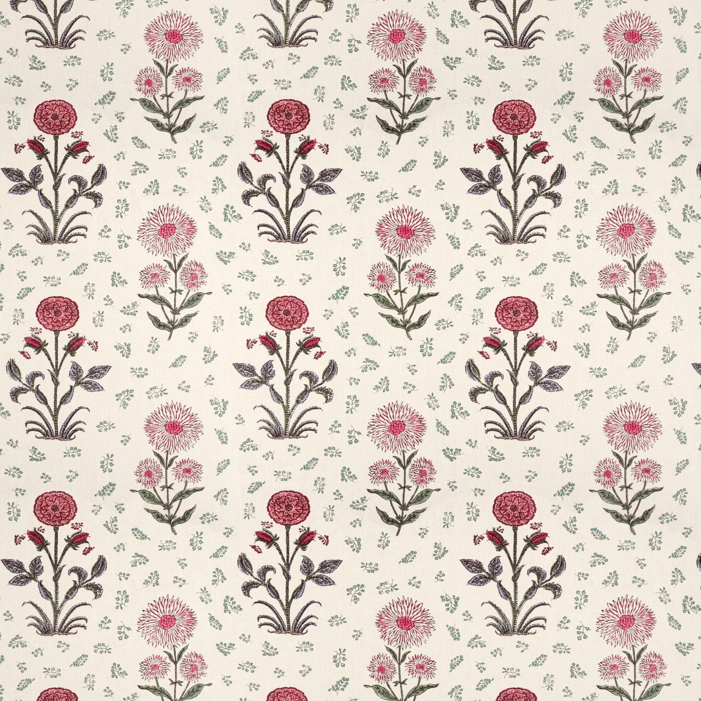 Magda Pink/Green Fabric