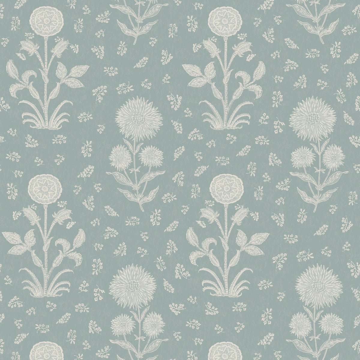 Magdalena Powder Blue Wallpaper Roll Sample – full width pattern