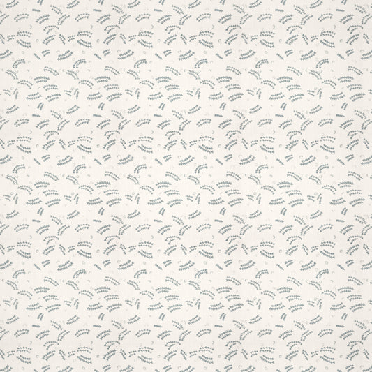 Pasha Sprig Blue Fabric
