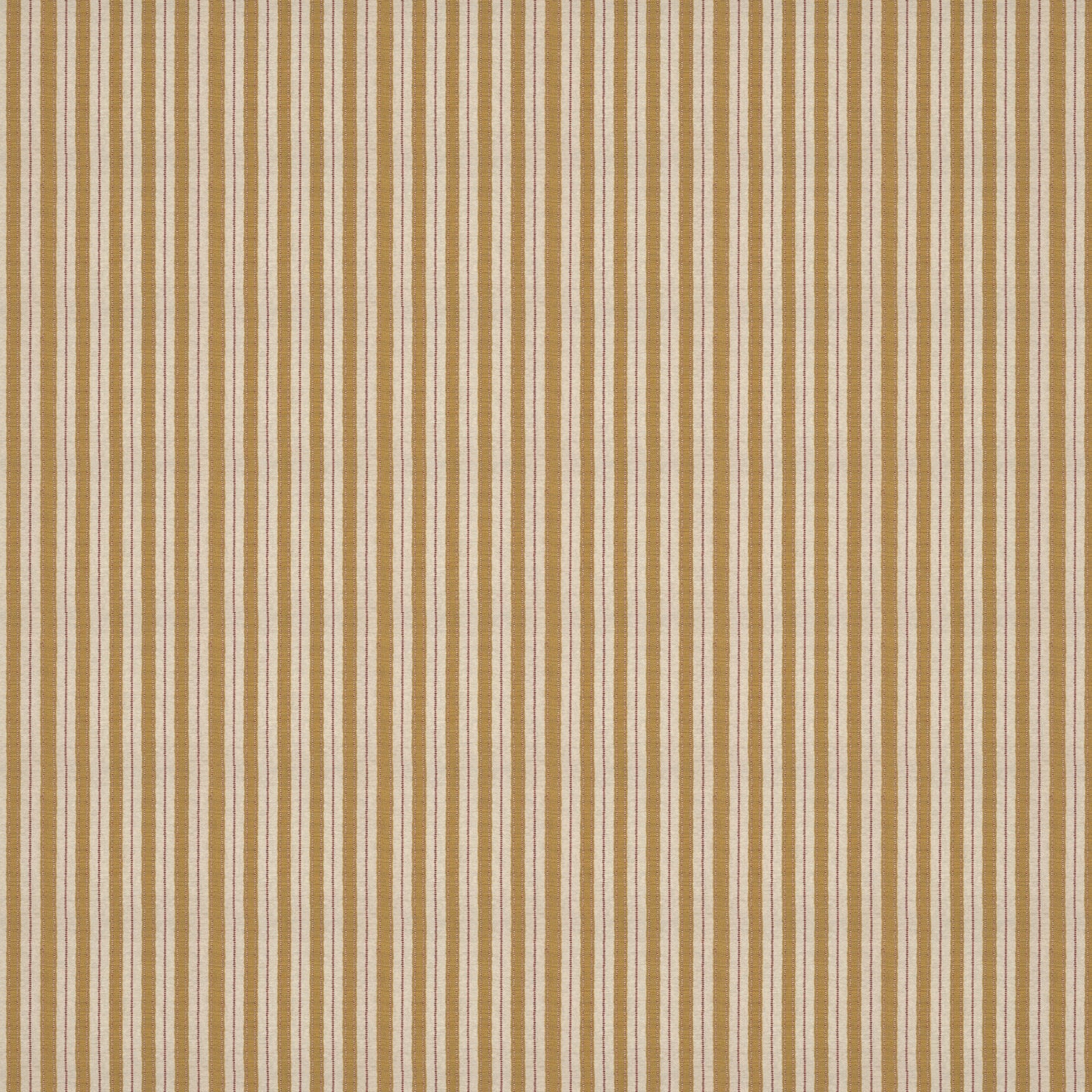Sketched Stripe Gold Fabric