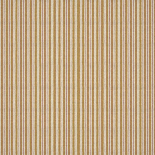 Sketched Stripe Gold Fabric
