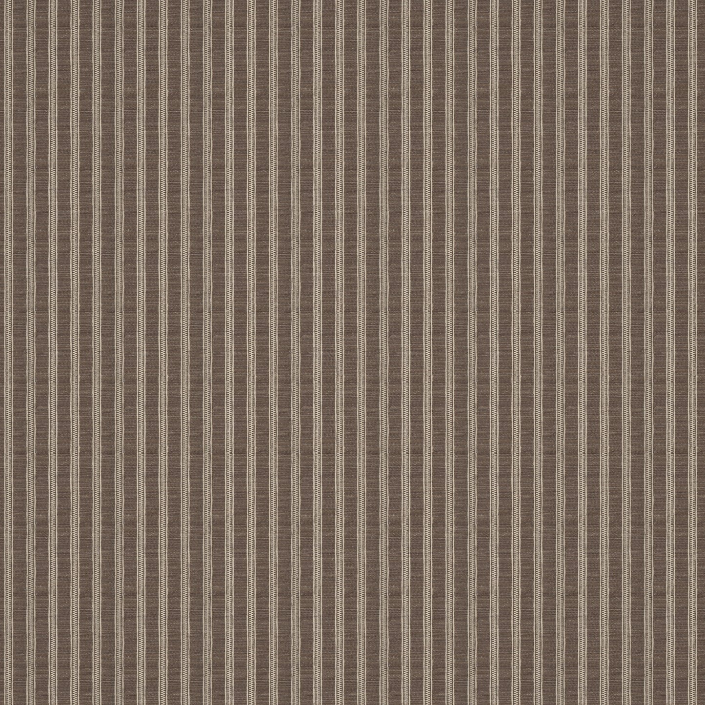 Ticking Stripe Nutmeg Fabric