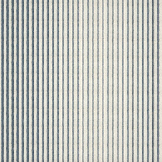 Ticking Stripe Ocean Fabric