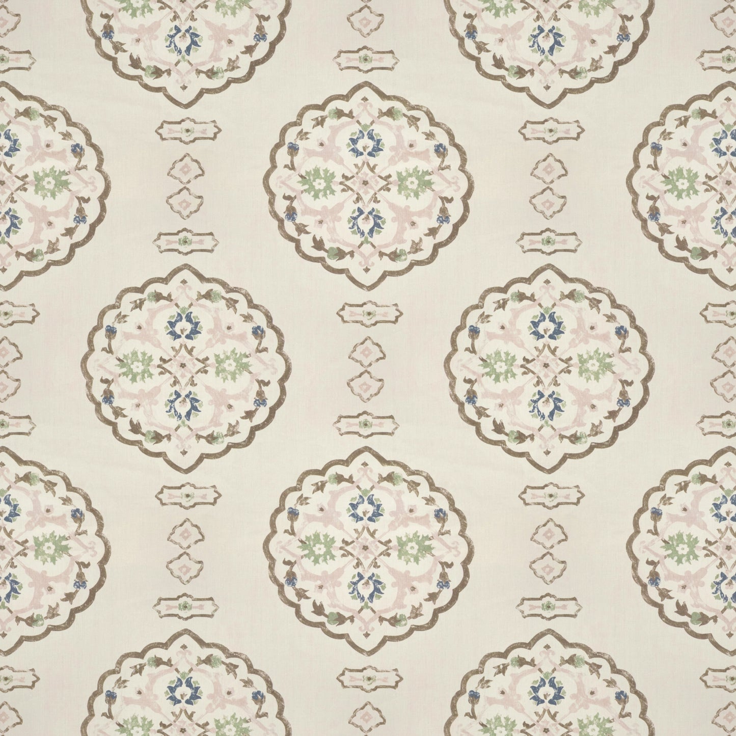 Waverton Pink Fabric