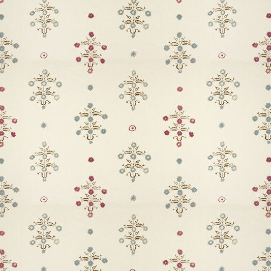 Yasmina Red/Blue Fabric