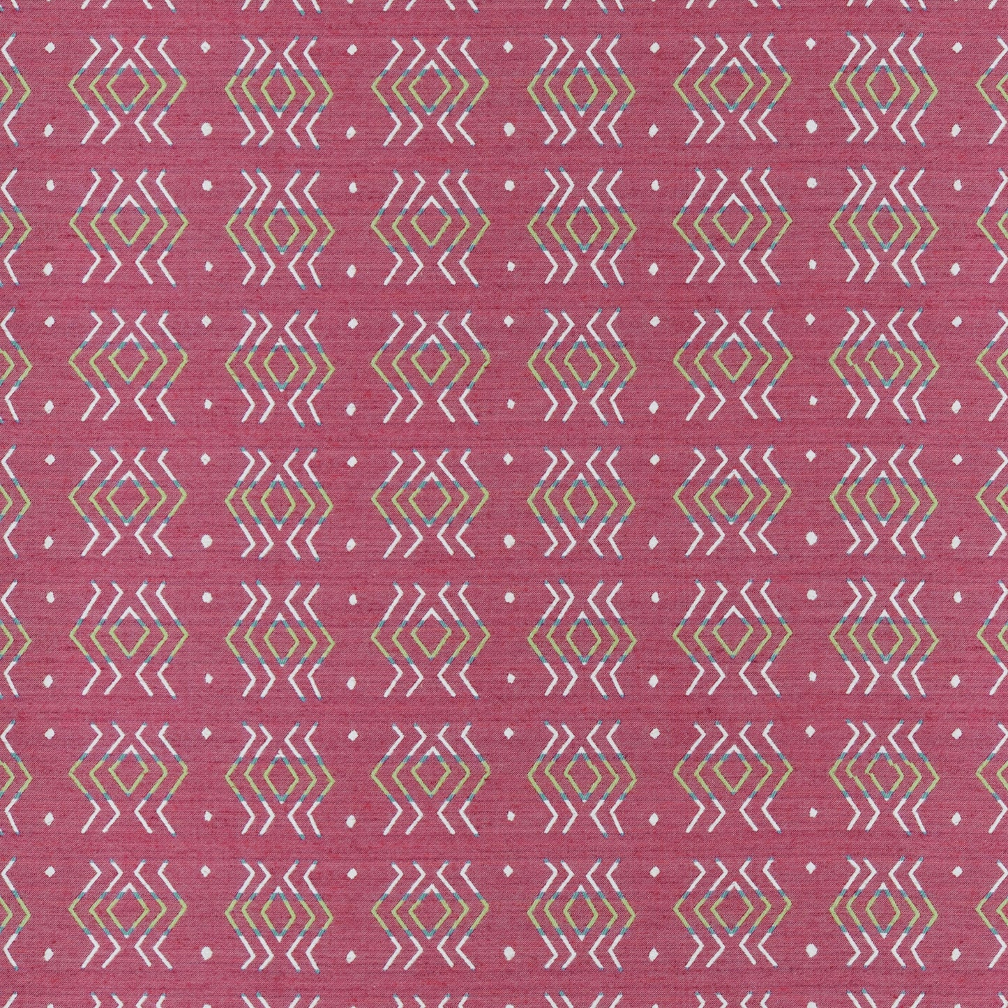 Azteca Stripe Leaf Fabric