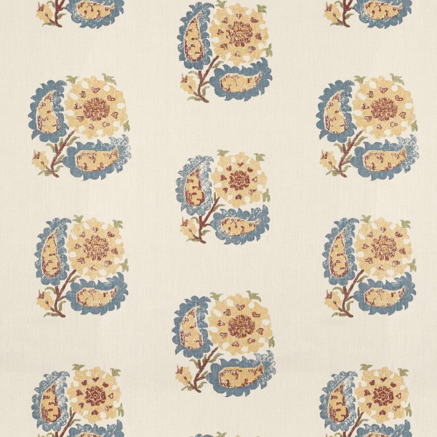 Helena Indigo Fabric