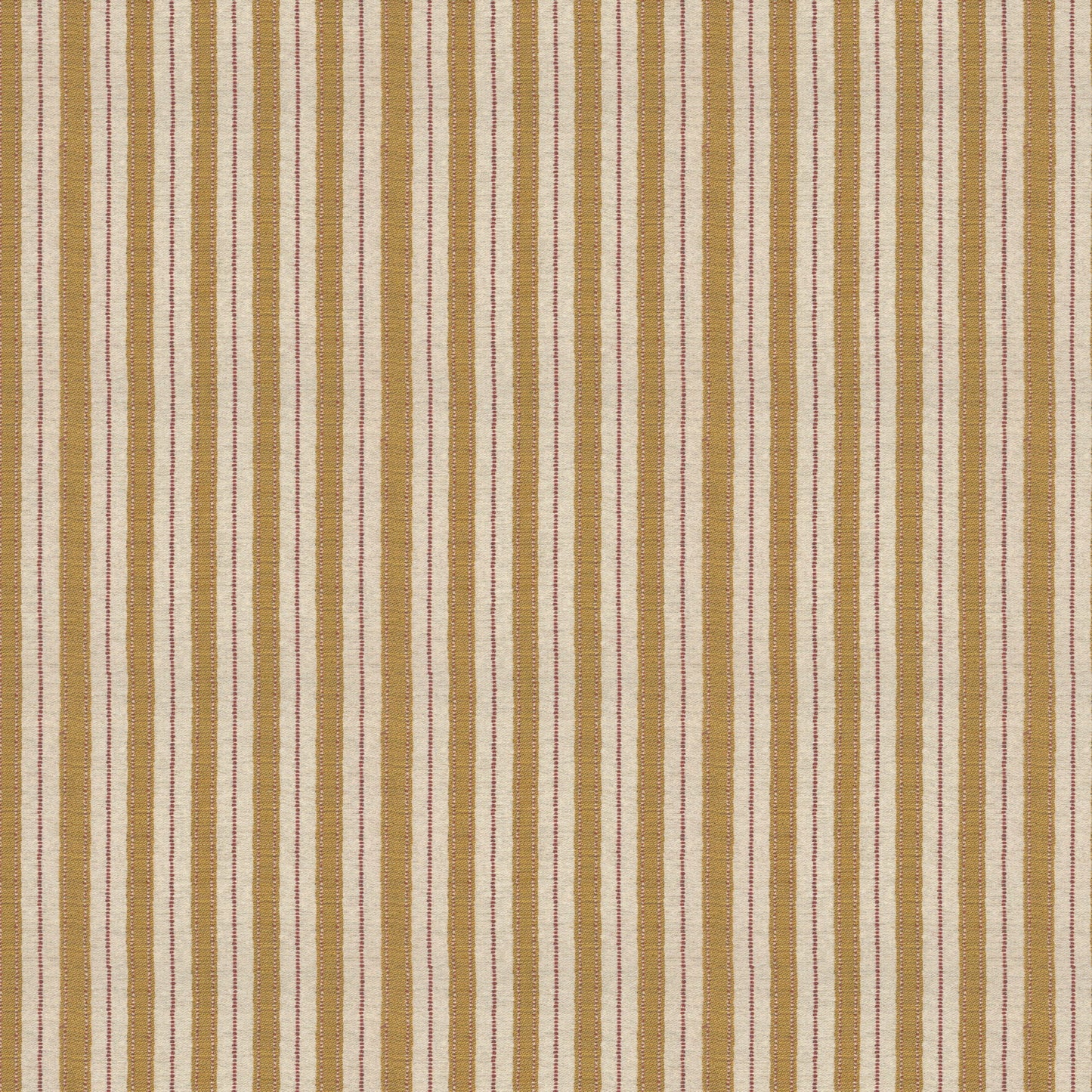 Sketched Stripe Gold Fabric